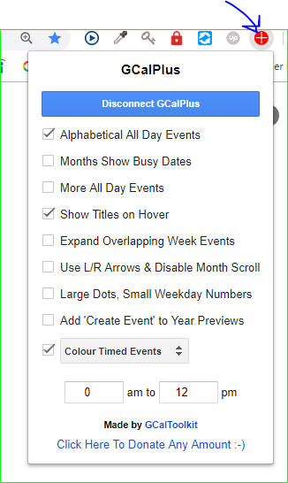 Google calendar 2nd and 4th week